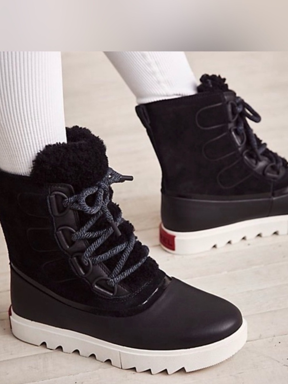 Sorel Joan of Arctic Next Lite Waterproof Winter Boots Black Women’s Size 10.5